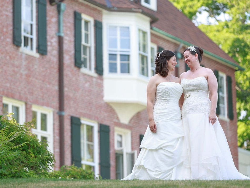 LGBTQ wedding at Misselwood