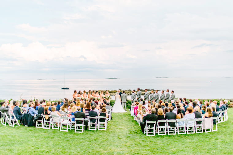 Misselwood Wedding Photo Wedding Ceremony by the ocean