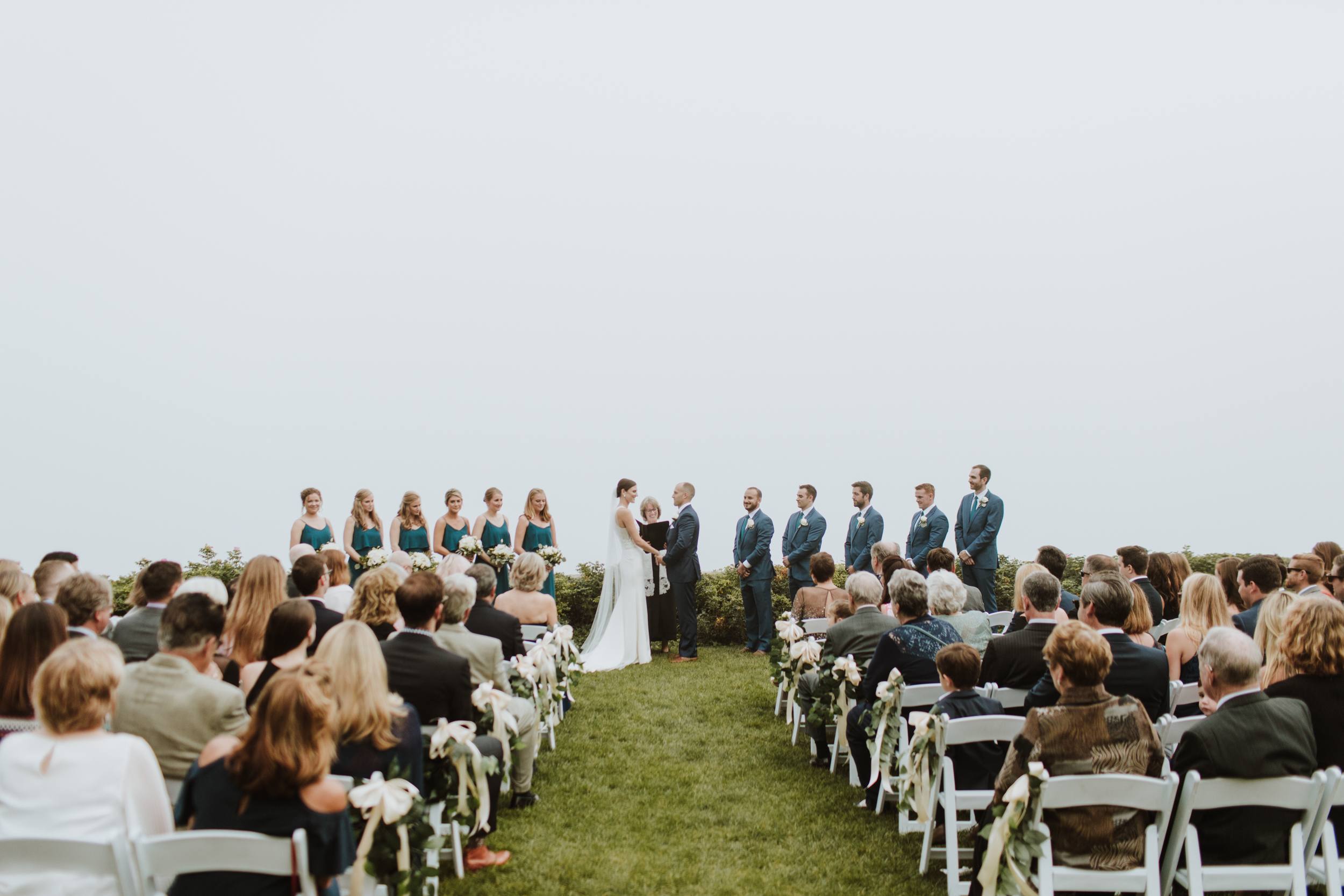 Misselwood Wedding Photo Wedding ceremony by the ocean